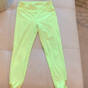 Dicks sporting good lime green leggings